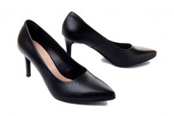 BIOECO BY ARKA 6275 1554 czarny, czółenka damskie. Czarne czółenka damskie Bioeco by Arka, bez wzorów, ze skóry, bez obcasa, na obcasie, bez zapięcia. Za 258.93 zł.