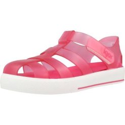 Sandały IGOR S10171 Rose. Czerwone sandały męskie Igor, bez wzorów, z gumy, bez zapięcia. Za 123.99 zł.