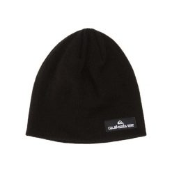 Czapka zimowa dla Mężczyzn CUSHY Czarny. Czarne czapki męskie Quiksilver, na zimę, bez wzorów, z dzianiny. Za 119.00 zł.