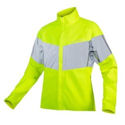 Kurtka wodoodporna Endura Urban Luminite EN1150. Żółte kurtki męskie ENDURA, l, bez wzorów, z materiału, bez kaptura. Za 814.50 zł.