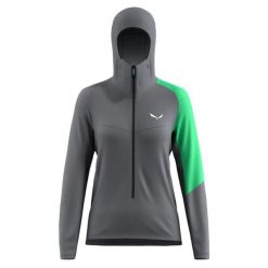Bluza z kapturem damska Salewa NXT 00-00000290620531. Zielone bluzy damskie Salewa, m, bez wzorów, z syntetyku, bez ramiączek, z kapturem. Za 531.16 zł.