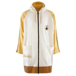 Ponczo Wave Hawaii Zip Longsleeve Sannt, Bawełniany welur M WH4053 100 x 75 cm. Szlafroki damskie WAVE HAWAII, m, bez wzorów, z bawełny, bez ramiączek, bez kaptura. Za 380.00 zł.