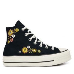 Trampki Converse. Czarne trampki i tenisówki damskie Converse, bez wzorów, bez zapięcia. Za 449.99 zł.