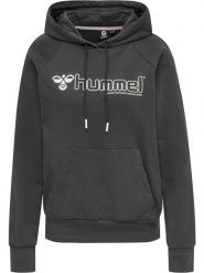 Bluza z kapturem Hummel hmlnoni. Szare bluzy damskie Hummel, na zimę, xs, bez wzorów, z bawełny, klasyczne, bez ramiączek, z kapturem. Za 172.80 zł.