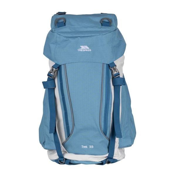 Plecak Trek 33 (33 Litry). Brązowe plecaki damskie Trespass, bez wzorów, z materiału. Za 137.99 zł.