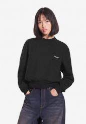 Bluza sportowa damska Prosto Bomb bez kaptura. Czarne bluzy damskie Prosto., l, z aplikacjami, z bawełny, klasyczne, bez ramiączek, bez kaptura. Za 194.99 zł.