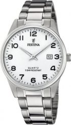 Zegarek Festina Zegarek męski Festina F20511-1 srebrny. Szare zegarki męskie Festina, bez wzorów, srebrne. Za 326.99 zł.