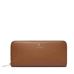 Portfel Furla. Brązowe portfele damskie Furla. Za 764.99 zł.