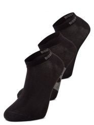 BOSS Męskie skarpety do trampek w 3-paku Mężczyźni czarny|wielokolorowy wzorzysty, 43-46. Czarne skarpety męskie Boss, bez wzorów, z bawełny. Za 89.95 zł.