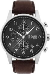 Zegarek Hugo Boss ZEGAREK MĘSKI HUGO BOSS 1513494 - NAVIGATOR (zx139a). Zegarki męskie Hugo Boss, bez wzorów. Za 502.72 zł.