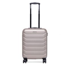 Walizka kabinowa GINO ROSSI. Żółte walizki damskie Gino Rossi, bez wzorów. Za 259.99 zł.