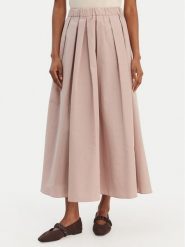 Weekend Max Mara Spódnica trapezowa Curvato 2615101051 Różowy Regular Fit. Czerwone spódnice damskie Weekend Max Mara, bez wzorów, z syntetyku, trapezowe. Za 989.99 zł.