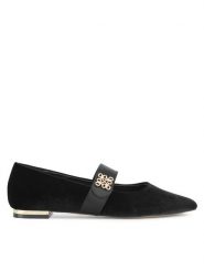 Nine West Baleriny 8168-1 Czarny. Czarne balerinki damskie Nine West, bez wzorów, z materiału, bez obcasa, bez zapięcia. Za 219.99 zł.