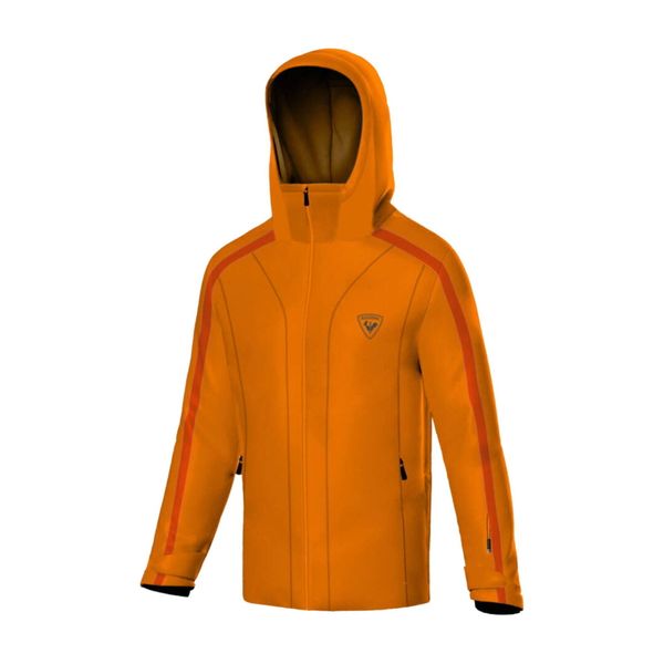 Kurtka Narciarska Rossignol męska Saluver JKT pomarańczowa. Brązowe kurtki sportowe męskie Rossignol, m, bez wzorów, bez kaptura, narciarskie. W wyprzedaży za 1,409.00 zł.