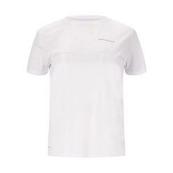 Koszulka treningowa damska Endurance Keily. Białe bluzki damskie Endurance, bez wzorów, sportowe, bez kołnierzyka, bez ramiączek. Za 90.50 zł.