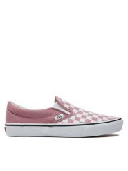 Vans Tenisówki Classic Slip-On VN0A2Z41C3S1 Różowy. Czerwone trampki i tenisówki damskie Vans, bez wzorów, z materiału, bez zapięcia. W wyprzedaży za 239.99 zł.