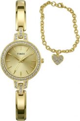 Zegarek Timex Zegarek damski Timex TWG067900 złoty. Żółte zegarki damskie Timex, złote. Za 539.00 zł.