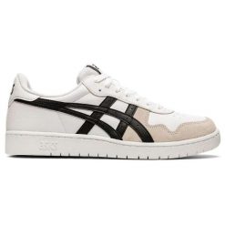 Sneakersy Asics Japan S. Białe buty sportowe męskie Asics, bez wzorów, ze skóry, bez zapięcia. Za 350.50 zł.