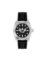 Adidas Zegarek Discoverer One AOSY25021 Srebrny. Szare, analogowe zegarki męskie Adidas, bez wzorów, srebrne. Za 429.99 zł.