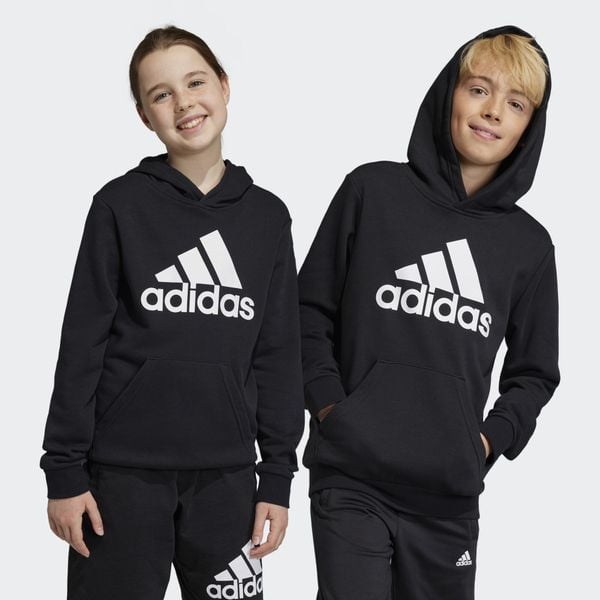 Big Logo Essentials Cotton Hoodie. Białe bluzy męskie Adidas, bez wzorów, klasyczne, bez ramiączek, z kapturem. Za 170.20 zł.