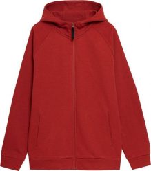 Outhorn Bluza męska Outhorn ciemna czerwień HOL22 BLM618 61S L. Czerwone bluzy męskie Outhorn, l, bez wzorów, bez ramiączek, bez kaptura. Za 112.84 zł.