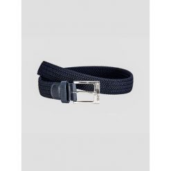 Pleciony pasek Equiline One. Niebieskie paski męskie EQODE BY EQUILINE, eleganckie. Za 441.00 zł.