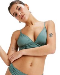 Stanik bikini dla Kobiety SD BEACH CLASSICS Zielony. Zielone stroje kąpielowe damskie Roxy, m, bez wzorów, z elastanu. Za 159.99 zł.