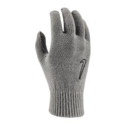 Rękawiczki NIKE KNIT TECH AND GRIP TG 2.0. Szare rękawiczki męskie Nike, bez wzorów. Za 69.99 zł.