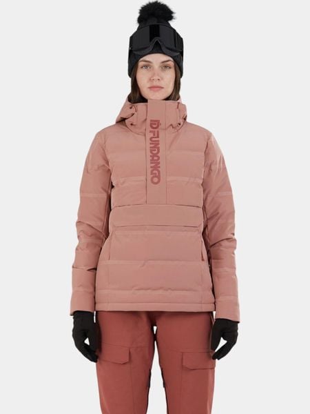 Kurtka Narciarska Damska Fundango Everett. Czarne kurtki sportowe damskie FUNDANGO, m, bez wzorów, z materiału, bez ramiączek, bez kaptura, narciarskie. Za 399.00 zł.