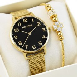 Zegarek Paul Lorens Zestaw damski zegarek ELNINO 11715B2-1D1 + bransoletka. Zegarki damskie Paul Lorens. Za 259.90 zł.