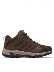 Columbia Trekkingi Redmond 2128711 Brązowy. Brązowe botki męskie Columbia, bez wzorów, z materiału, bez obcasa, bez zapięcia. Za 349.99 zł.