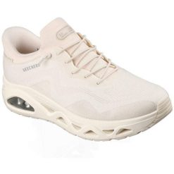 Buty sportowe damskie Skechers Uno Glide step Air Gliders. Brązowe obuwie sportowe damskie Skechers, bez wzorów, bez zapięcia, na fitness i siłownię. Za 690.00 zł.