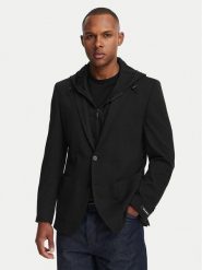 KARL LAGERFELD Marynarka 155684-562023 Czarny Modern Fit. Czarne garnitury męskie KARL LAGERFELD, m, bez wzorów, z wiskozy, bez kołnierzyka, bez ramiączek. Za 1,889.00 zł.