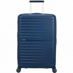 Walizka kabinowa American Tourister 155260-1598 Niebieski. Niebieskie walizki damskie American Tourister, bez wzorów. Za 694.65 zł.