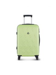 Semi Line Walizka średnia T5631-4 Zielony. Zielone walizki damskie Semi-line, bez wzorów, z tworzywa sztucznego, średnie. Za 159.99 zł.