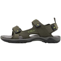 Sandały turystyczne męskie CMP Almaak. Brązowe buty zimowe męskie Campagnolo, bez wzorów, bez obcasa, bez zapięcia. Za 227.99 zł.