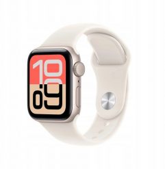 Smartwatch APE Apple Watch SE 3 GPS + Cellular 40mm Starlight Aluminium Case with Starlight Sport Band - S/M (mep64wf/a). Zegarki smartwatch APE, bez wzorów. Za 1,374.96 zł.