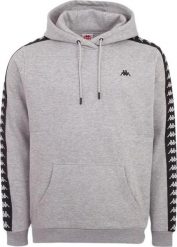 Kappa Bluza męska Kappa Joder jasnoszara 310008 15-4101M 2XL. Szare bluzy męskie Kappa, m, bez wzorów, bez ramiączek, bez kaptura. Za 180.21 zł.