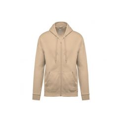 Bluza z kapturem i zamkiem błyskawicznym Kariban. Białe bluzy damskie KARIBAN, uniwersalny, bez wzorów, z bawełny, bez ramiączek, z kapturem. Za 195.50 zł.