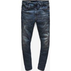 G-Star Raw - Jeansy D-Staq. Niebieskie jeansy męskie G-Star Raw, z bawełny, retro. W wyprzedaży za 449.90 zł.