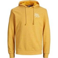 Jack&Jones Męska bluza Jorgalions Sweat Hood Brushed Yolk Yellow (rozmiar XL). Żółte bluzy sportowe męskie Jack&Jones, m, bez wzorów, bez kaptura. W wyprzedaży za 85.00 zł.