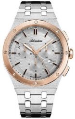 Zegarek męski Adriatica A8337.R117CH srebrny. Szare zegarki męskie Adriatica, bez wzorów, srebrne. Za 1,540.00 zł.