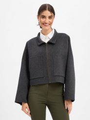 Drykorn sweter wełniany Kobiety szary, 36. Szare swetry nierozpinane damskie DRYKORN, bez wzorów, z materiału, bez kołnierzyka, bez ramiączek. Za 1,499.95 zł.