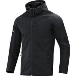 Kurtka Jako softshell light. Szare kurtki męskie Jako, bez wzorów, z softshellu, bez kaptura, trekkingowe. Za 419.00 zł.