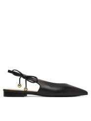 Furla Baleriny Poppy Slingback YM23FPO X30000 CN O6000 Czarny. Czarne balerinki damskie Furla, bez wzorów, ze skóry, bez obcasa, bez zapięcia. Za 924.99 zł.