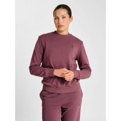 Bluza damska Hummel Pulse. Czerwone bluzy damskie Hummel, bez wzorów, sportowe, bez ramiączek, bez kaptura. Za 197.50 zł.