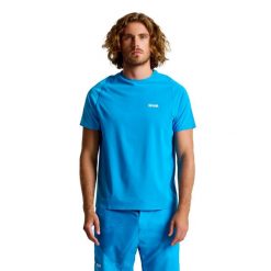 Techniczna Koszulka Slam Od Tech Ss Dorośli. Niebieskie piżamy męskie SLAM, s, bez wzorów, z lycry, bez kołnierzyka, bez ramiączek, krótkie. Za 409.99 zł.