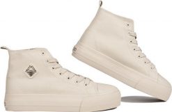 Kappa Buty damskie Kappa Viska OC beżowe 243208OC 5353 38. Brązowe obuwie sportowe damskie Kappa, bez wzorów, bez zapięcia. Za 124.46 zł.