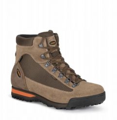 Buty trekkingowe męskie Aku U'S SLOPE GTX, light brown/ orange, 44. Brązowe trekkingi męskie Aku, bez zapięcia. Za 646.84 zł.