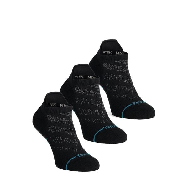Skarpety biegowe Stance Athletic Tab 3 Pack. Czarne skarpetki damskie Stance, bez wzorów. Za 161.99 zł.
